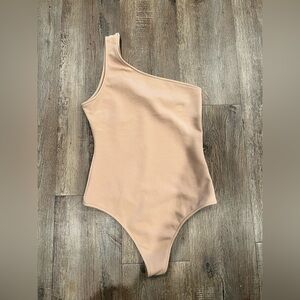 Show me your mumu one shoulder bodysuit